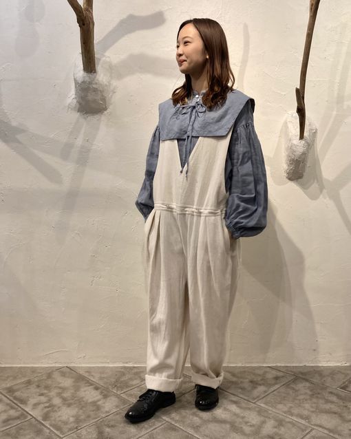 サロペットの冬に向けた着こなし方＊ | 神戸店 | nest Robe Shop Blog 