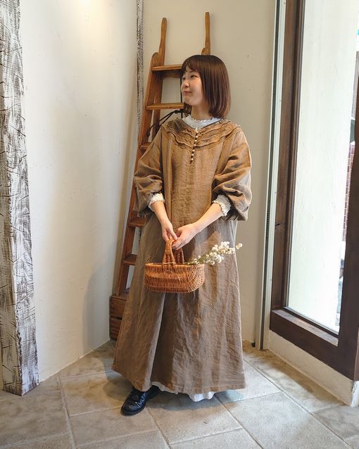 天然染めアイテムの着回しコーデ＊ | 神戸店 | nest Robe Shop Blog 