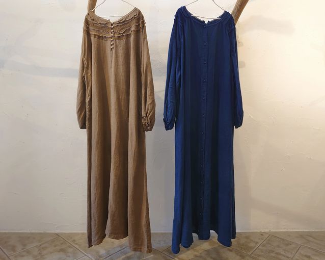 天然染めアイテムの着回しコーデ＊ | 神戸店 | nest Robe Shop Blog 