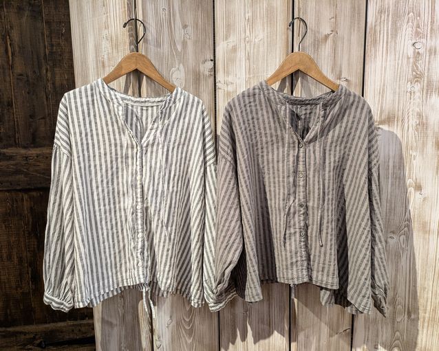 ☆nest Robe☆ストライプリネンシャツ 爽やかなストライプ | PRESS ROOM | nest Robe Shop Blog | nest Robe