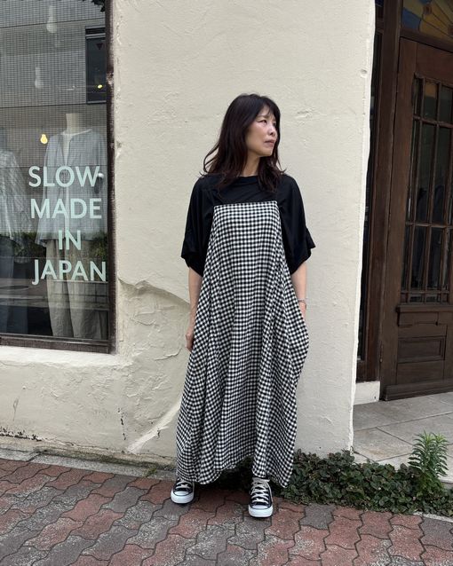 ネストローブ　サッカーストライプサロペット　ブラック　美品 staff real buy＊* | 神戸店 | nest Robe Shop Blog | nest Robe