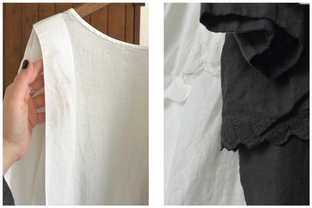 nestrobeコットンミラースカラップブラウス nest Robe - nestrobeコットンミラースカラップブラウスの通販 by 3/18