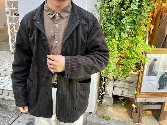 スタンドカラーのワークジャケット | 表参道店 | CONFECT Shop Blog 