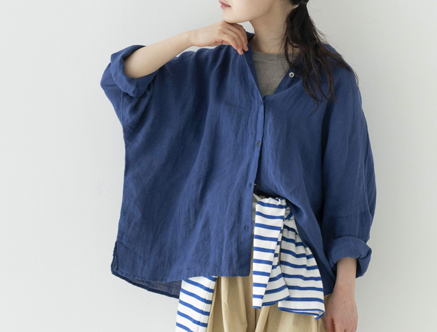 NEW IN】リネン近江晒しシャツ&ドレス | ONLINE SHOP | nest Robe Shop