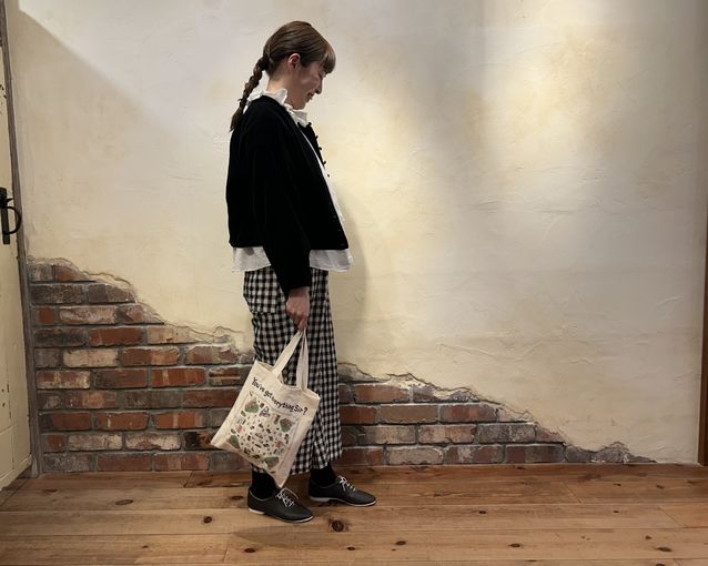 ネストローブ　リネンバッグフレアリボンワンピース 冬のお出かけスタイル** | 大阪高島屋店 | nest Robe Shop Blog