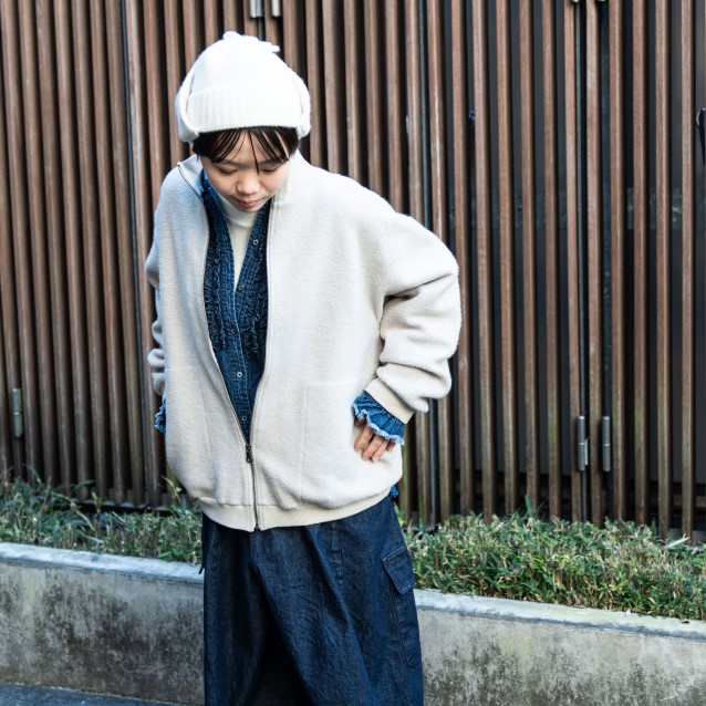 limited item コットンデニムバレルパンツ | PRESS ROOM | nest Robe 