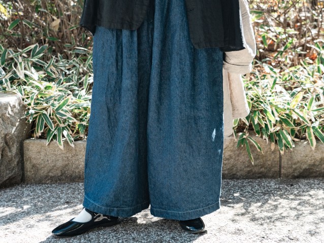 nest Robe デニムリネンワンピース nest Robe - ネストローブ 01243  