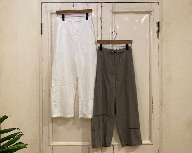 nestrobe リネントップパンツ NEW IN ! 】こんなパンツが欲しかった