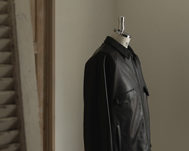 【LAMB LEATHER BLOUSON】商品発売と特集ページ公開のお知らせ