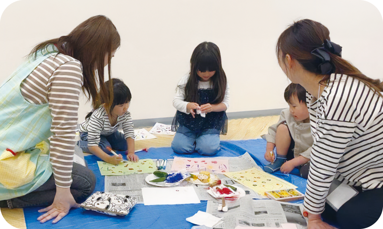 託児コーナーの写真