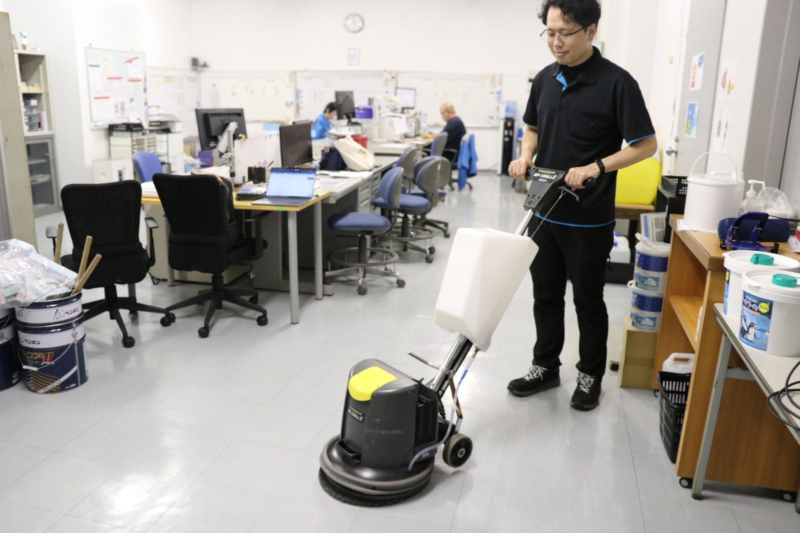 清掃スタッフの仕事