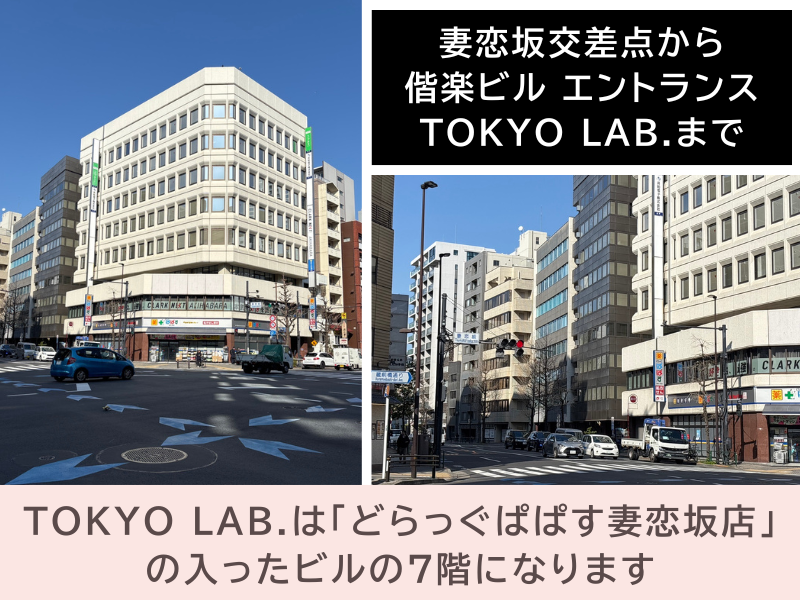 ＴＯＫＹＯ ＬＡＢ.妻恋坂交差点案内画像