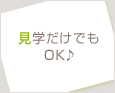 見学だけでもOK♪