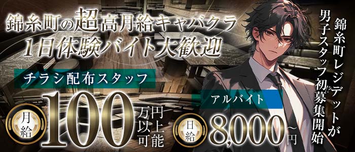 【JR/東京メトロ錦糸町駅】RESITED（レジデット）一日体験バナー