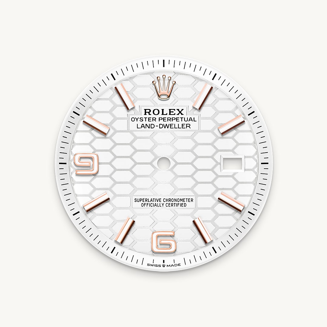 Rolex Land-Dweller腕錶18K永恒玫瑰金款，M127335-0001 - 寶鴻堂鐘表