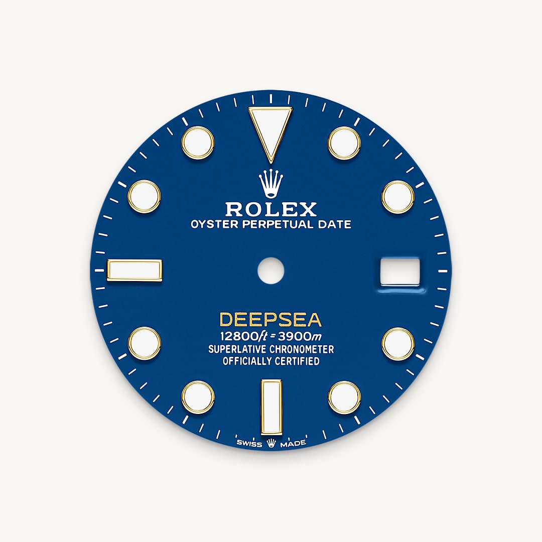 Rolex Deepsea腕錶18K黃金款，M136668LB-0001 - 寶鴻堂鐘表