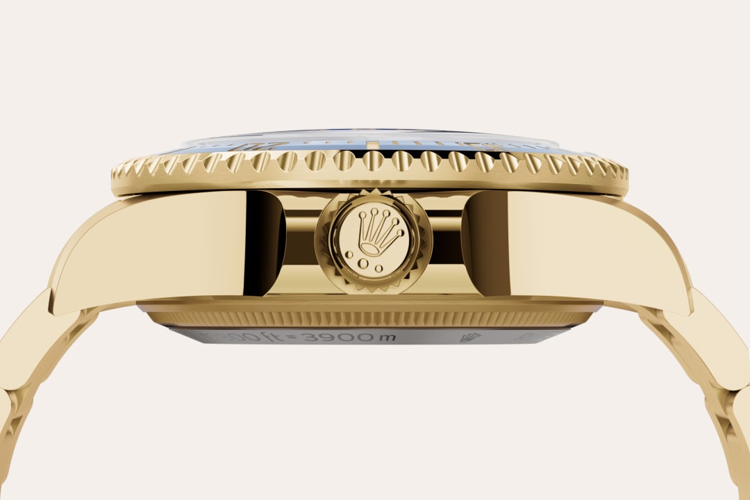 Rolex Deepsea腕錶18K黃金款，M136668LB-0001 - 寶鴻堂鐘表