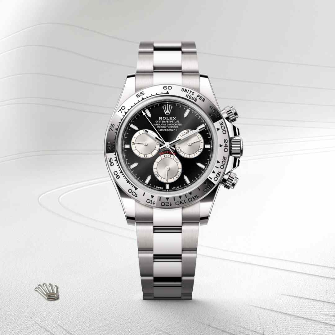 Rolex Cosmograph Daytona腕錶18K白色黃金款，M126509-0001 - 寶鴻堂鐘表