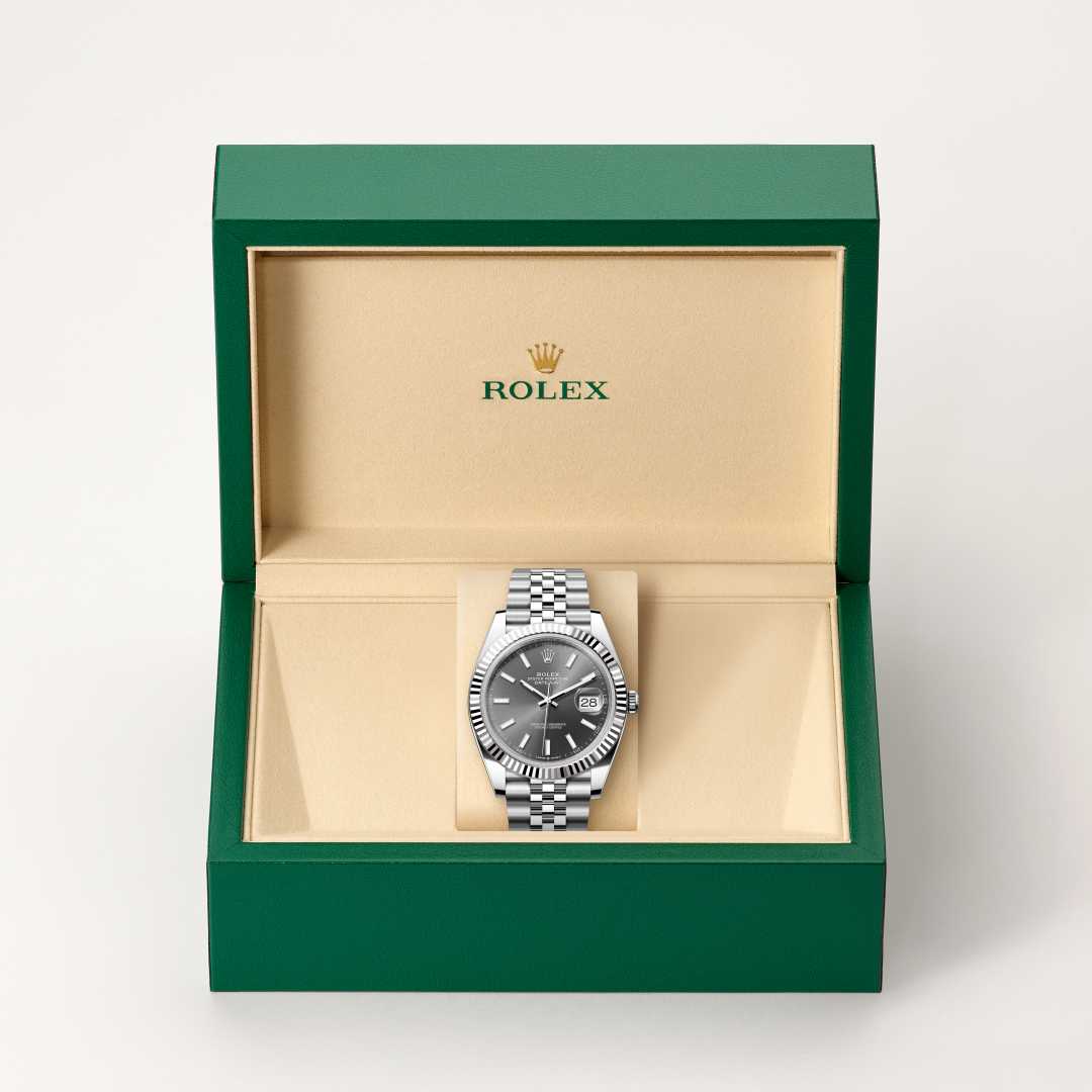 Rolex Datejust腕錶白色黃金鋼（蠔式鋼與白色黃金的組合）款，M126334-0014 - 寶鴻堂鐘表