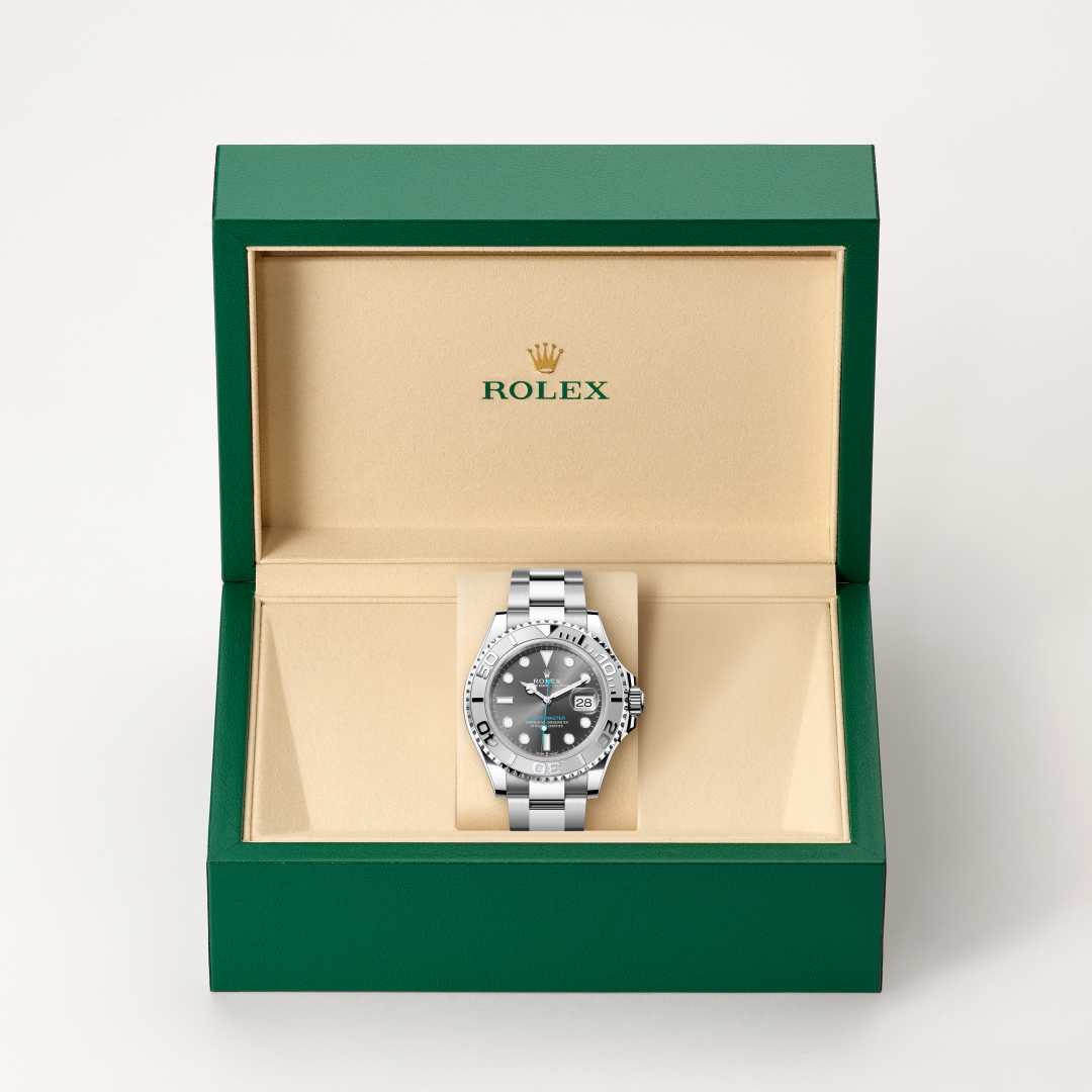 Rolex Yacht-Master腕錶鉑金鋼（蠔式鋼與鉑金的組合）款，M126622-0001 - 寶鴻堂鐘表