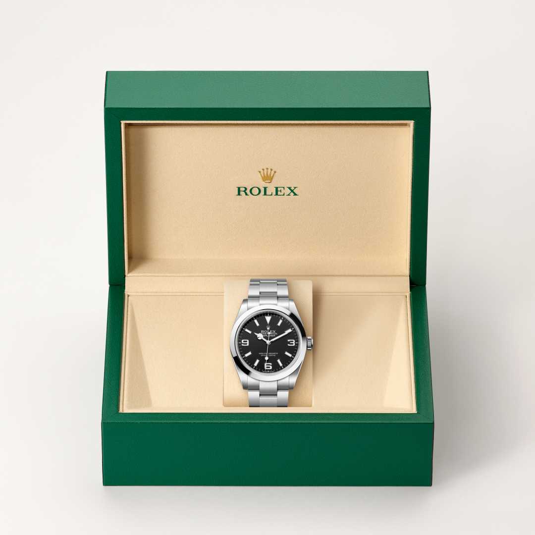 Rolex Explorer腕錶蠔式鋼款，M224270-0001 - 寶鴻堂鐘表