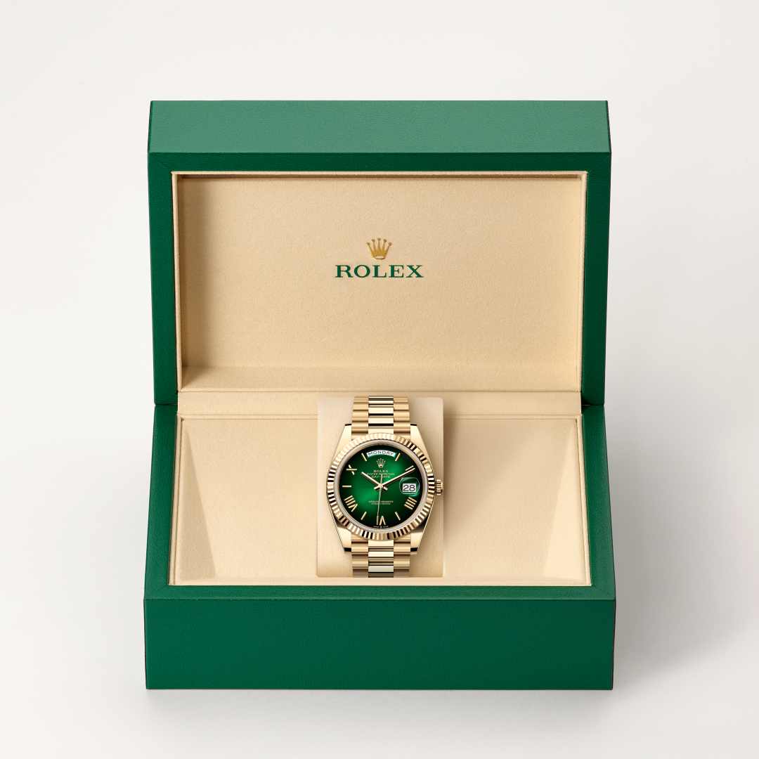Rolex Day-Date腕錶18K黃金款，M228238-0069 - 寶鴻堂鐘表