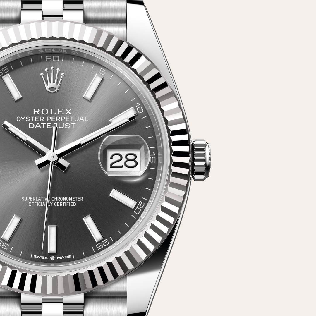 Rolex Datejust腕錶白色黃金鋼（蠔式鋼與白色黃金的組合）款，M126334-0014 - 寶鴻堂鐘表