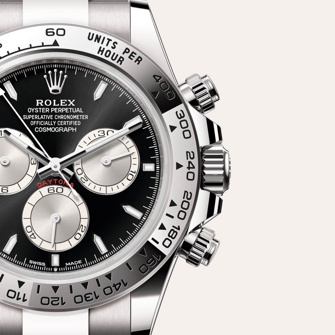 Rolex Cosmograph Daytona腕錶18K白色黃金款，M126509-0001 - 寶鴻堂鐘表