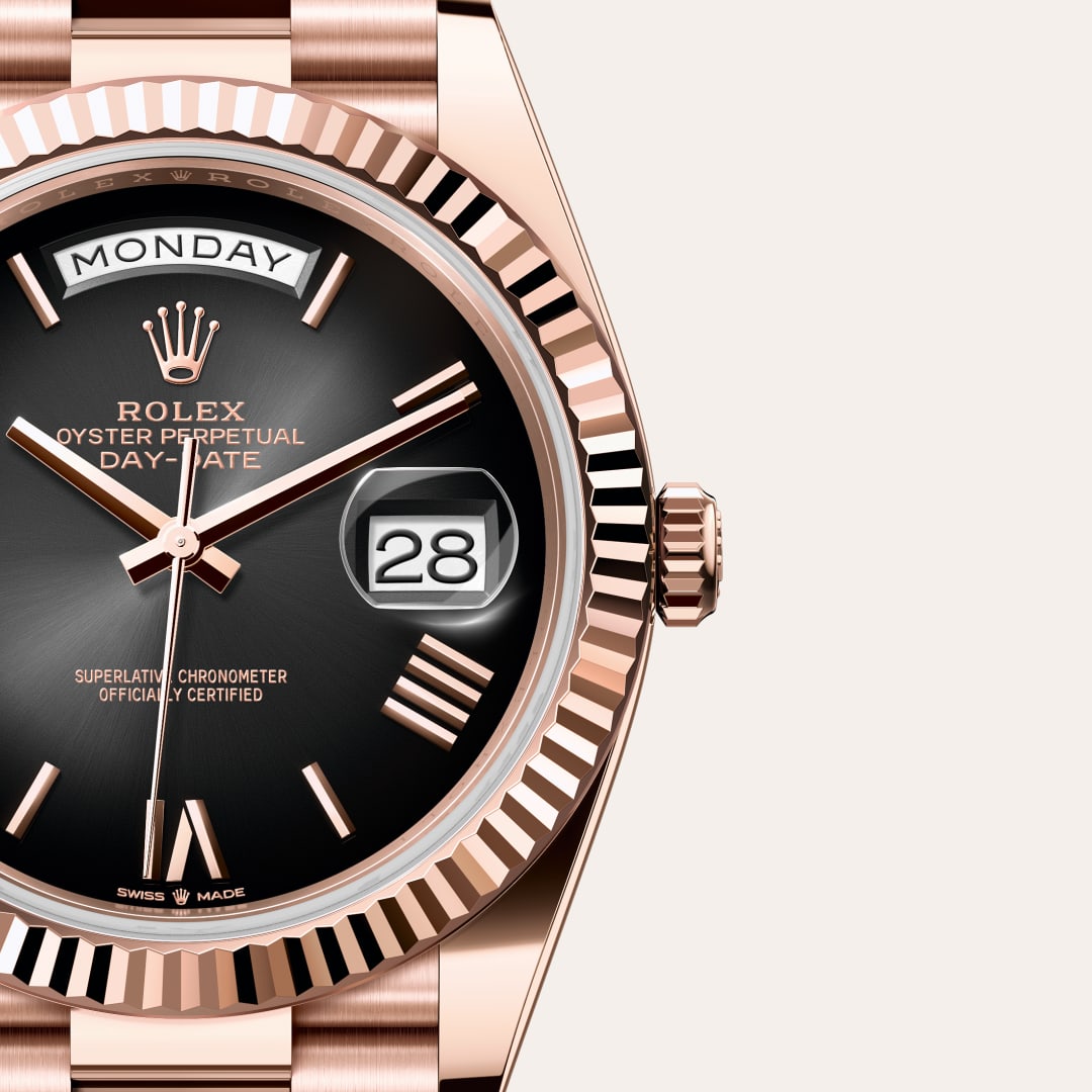 Rolex Day-Date腕錶18K永恒玫瑰金款，M228235-0055 - 寶鴻堂鐘表