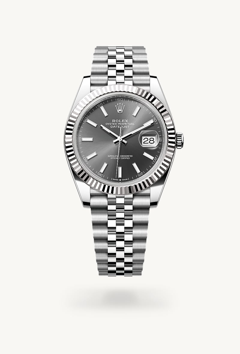 Rolex Datejust腕錶白色黃金鋼（蠔式鋼與白色黃金的組合）款，M126334-0014 - 寶鴻堂鐘表