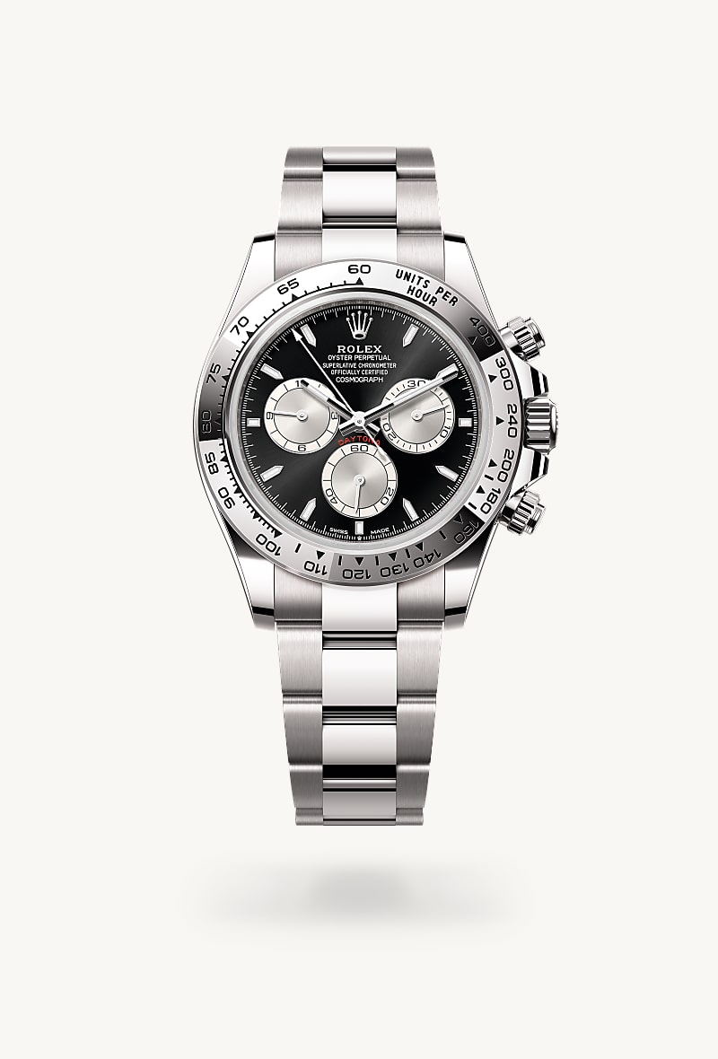 Rolex Cosmograph Daytona腕錶18K白色黃金款，M126509-0001 - 寶鴻堂鐘表
