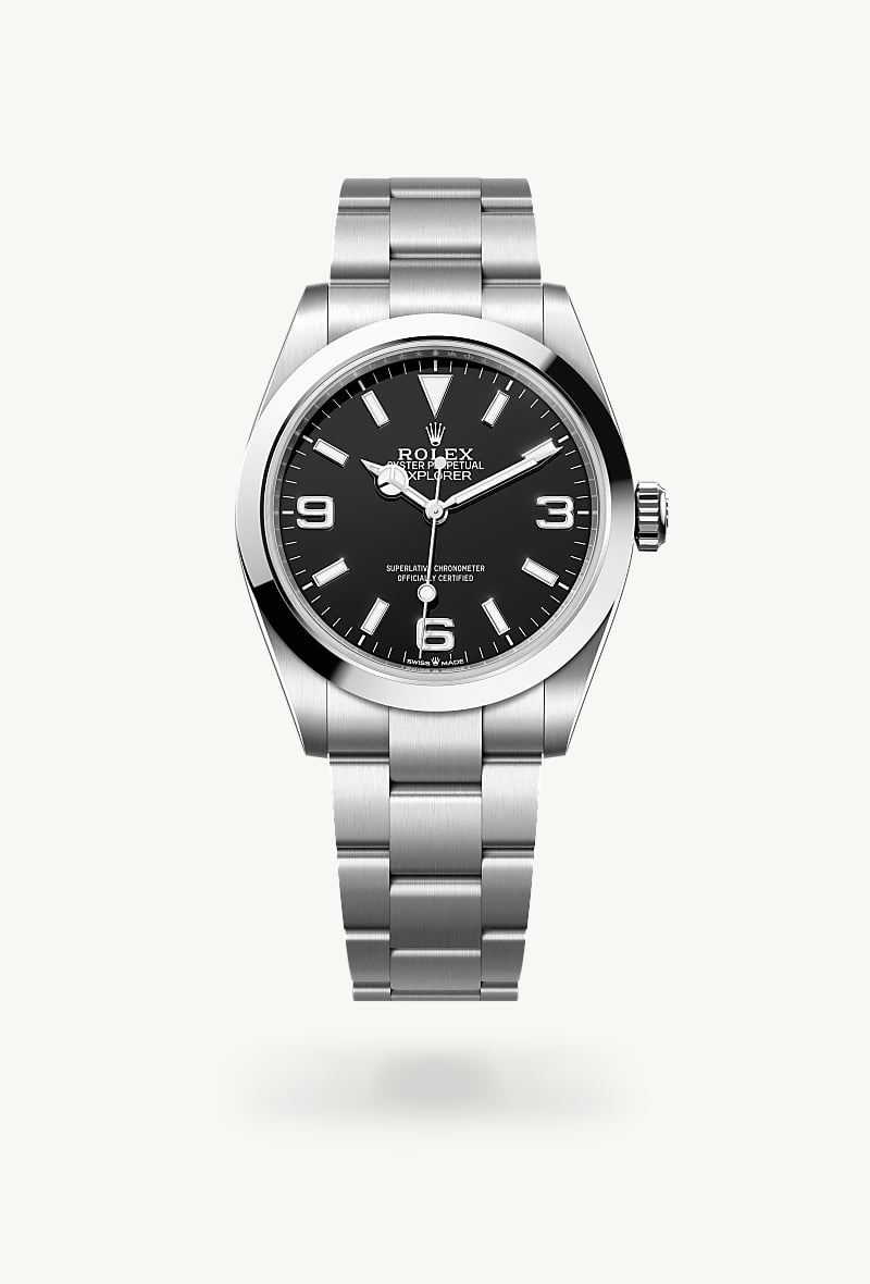Rolex Explorer腕錶蠔式鋼款，M224270-0001 - 寶鴻堂鐘表