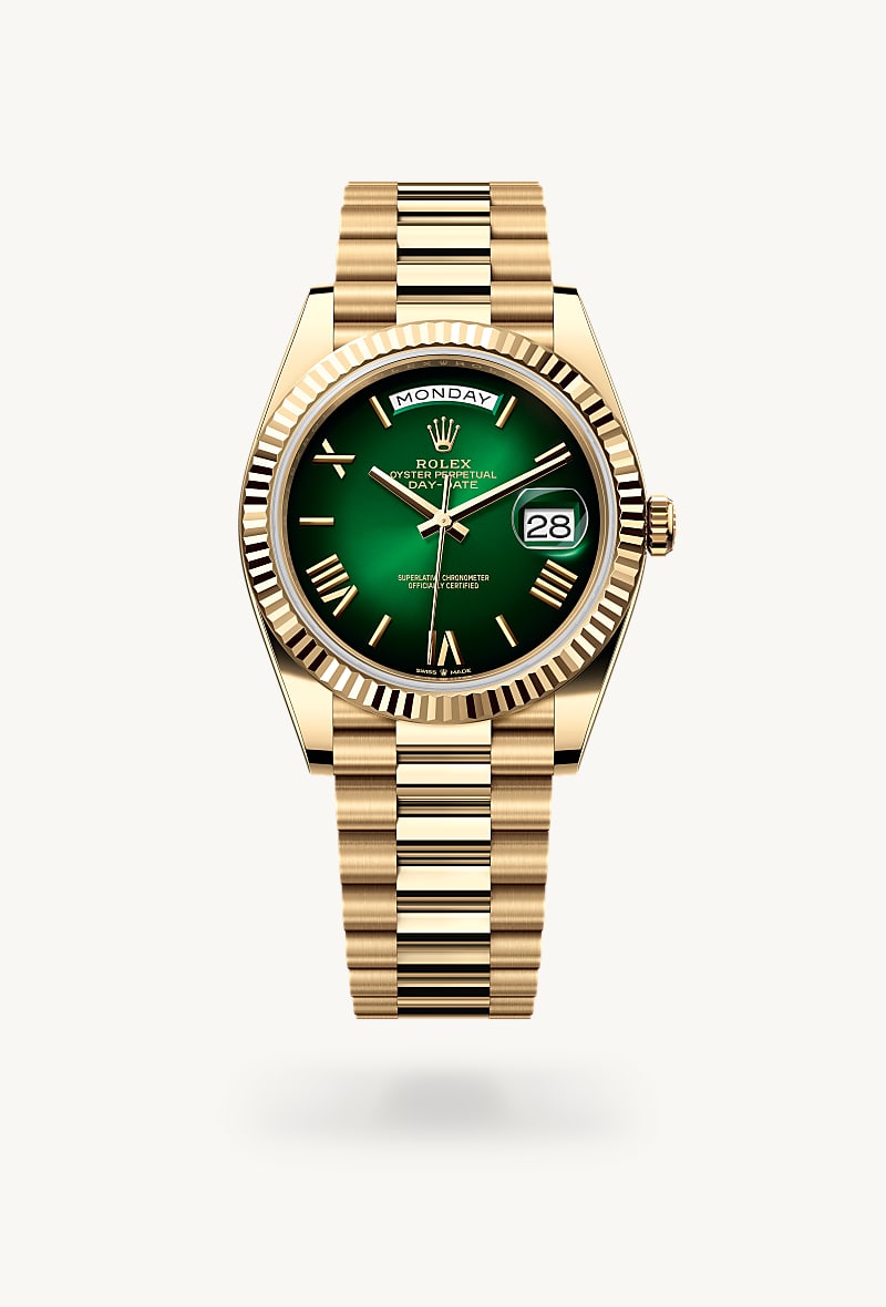 Rolex Day-Date腕錶18K黃金款，M228238-0069 - 寶鴻堂鐘表