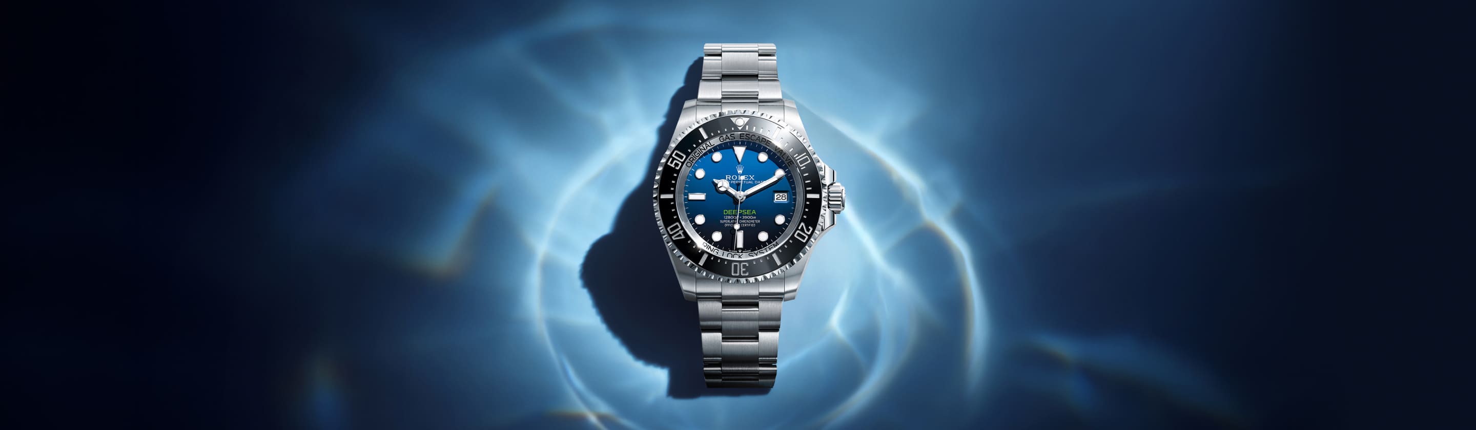 Rolex Deepsea腕錶18K黃金款，M136668LB-0001 - 寶鴻堂鐘表
