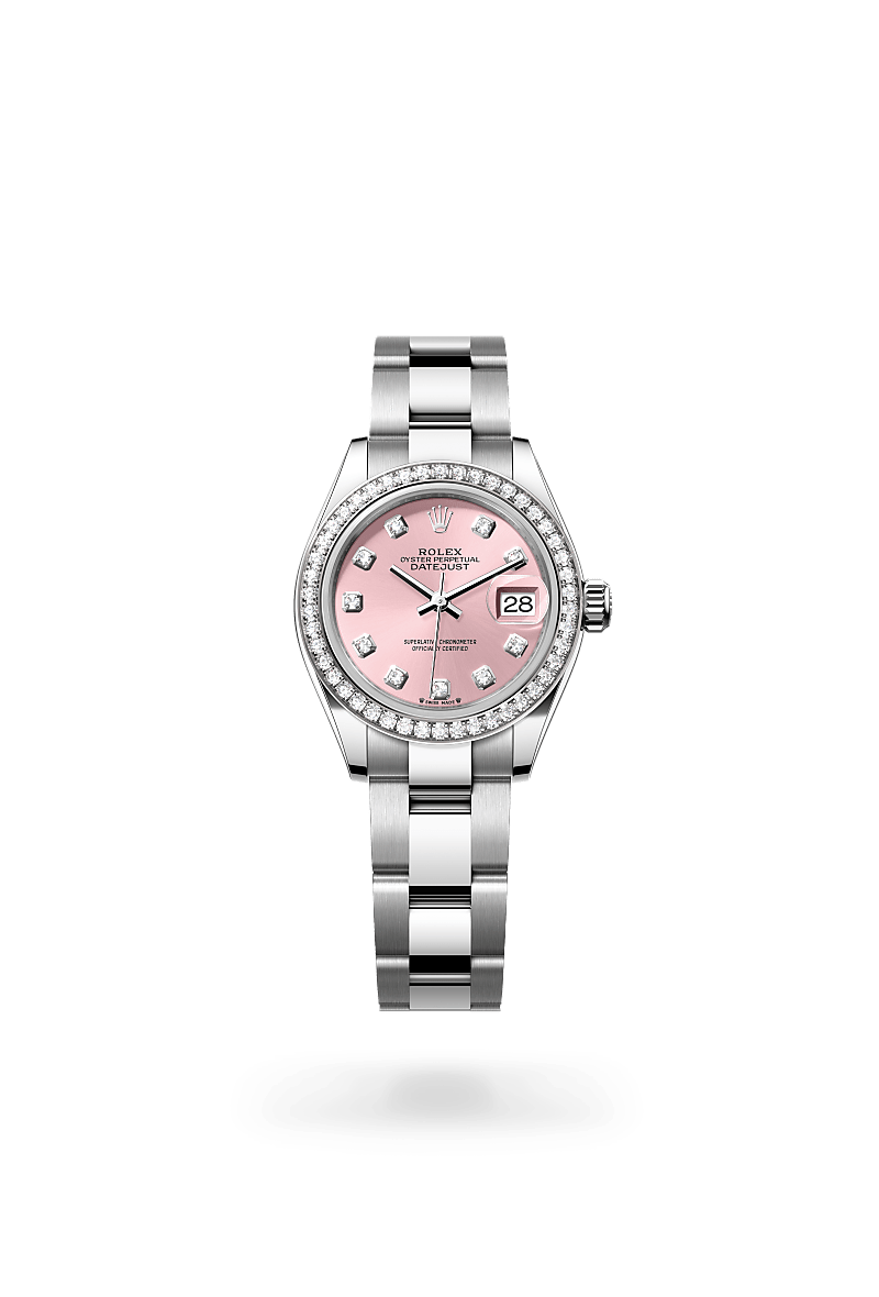 Rolex Lady-Datejust腕錶鑽石、白色黃金及蠔式鋼款，M279384RBR-0004 - 寶鴻堂鐘表