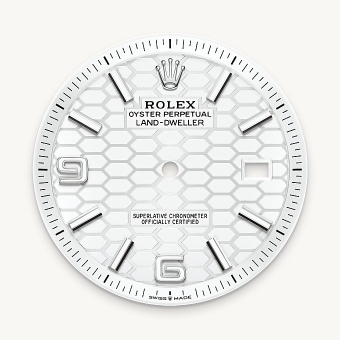Rolex Land-Dweller腕錶白色黃金鋼（蠔式鋼與白色黃金的組合）款，M127334-0001 - 寶鴻堂鐘表