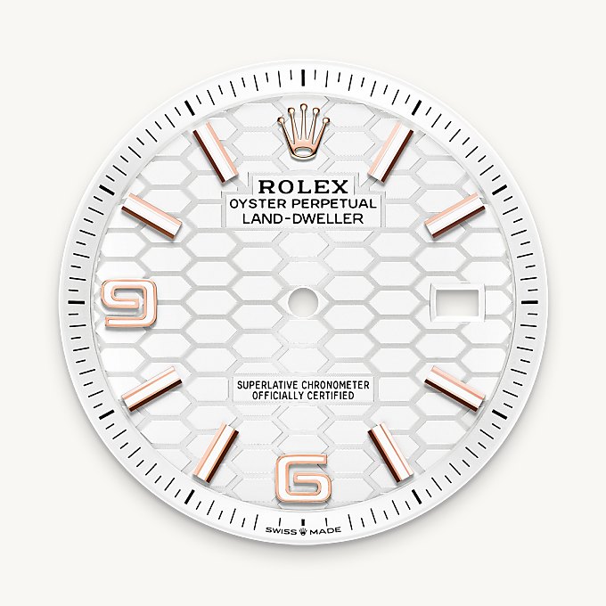 Rolex Land-Dweller腕錶18K永恒玫瑰金款，M127335-0001 - 寶鴻堂鐘表