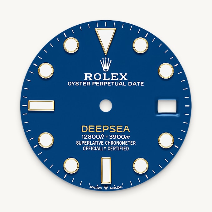 Rolex Deepsea腕錶18K黃金款，M136668LB-0001 - 寶鴻堂鐘表