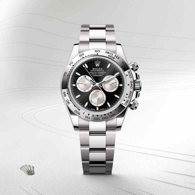 Rolex Cosmograph Daytona腕錶18K白色黃金款，M126509-0001 - 寶鴻堂鐘表
