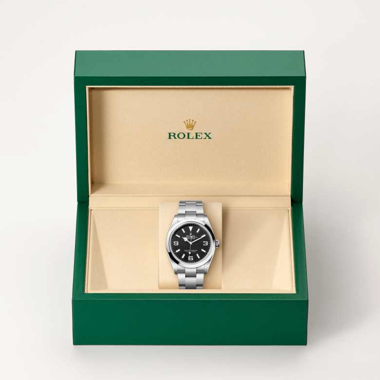 Rolex Explorer腕錶蠔式鋼款，M124270-0001 - 寶鴻堂鐘表