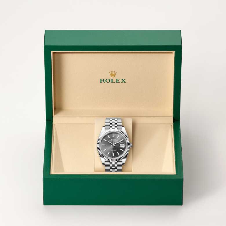 Rolex Datejust腕錶白色黃金鋼（蠔式鋼與白色黃金的組合）款，M126334-0014 - 寶鴻堂鐘表