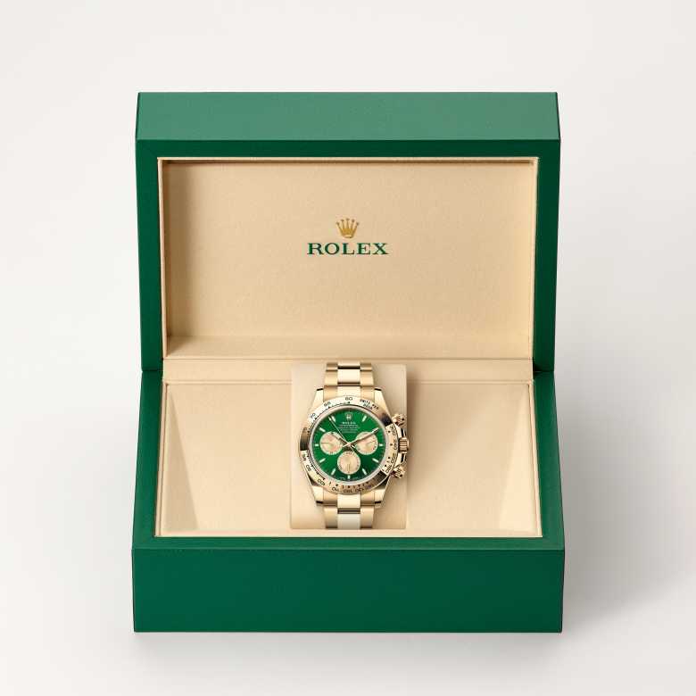 Rolex Cosmograph Daytona腕錶18K黃金款，M126508-0008 - 寶鴻堂鐘表