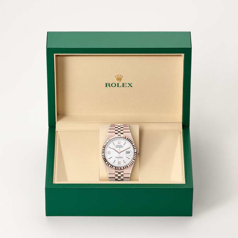 Rolex Land-Dweller腕錶18K永恒玫瑰金款，M127335-0001 - 寶鴻堂鐘表