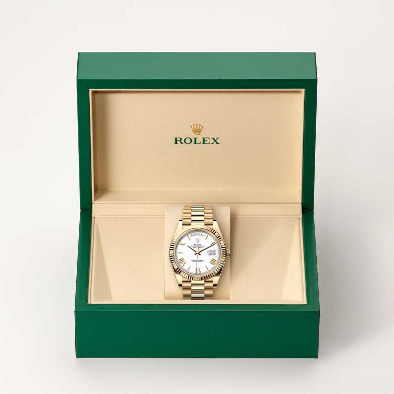 Rolex Day-Date腕錶18K黃金款，M228238-0042 - 寶鴻堂鐘表