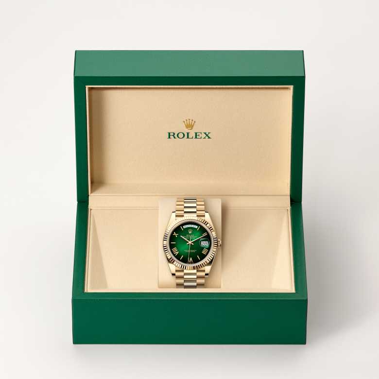 Rolex Day-Date腕錶18K黃金款，M228238-0069 - 寶鴻堂鐘表