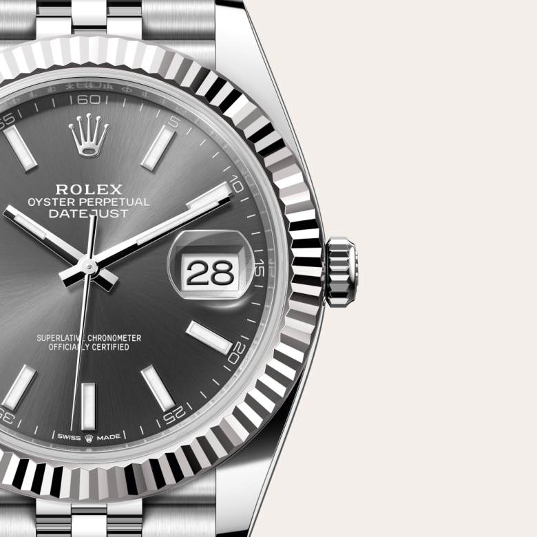 Rolex Datejust腕錶白色黃金鋼（蠔式鋼與白色黃金的組合）款，M126334-0014 - 寶鴻堂鐘表