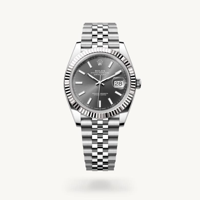 Rolex Datejust腕錶白色黃金鋼（蠔式鋼與白色黃金的組合）款，M126334-0014 - 寶鴻堂鐘表