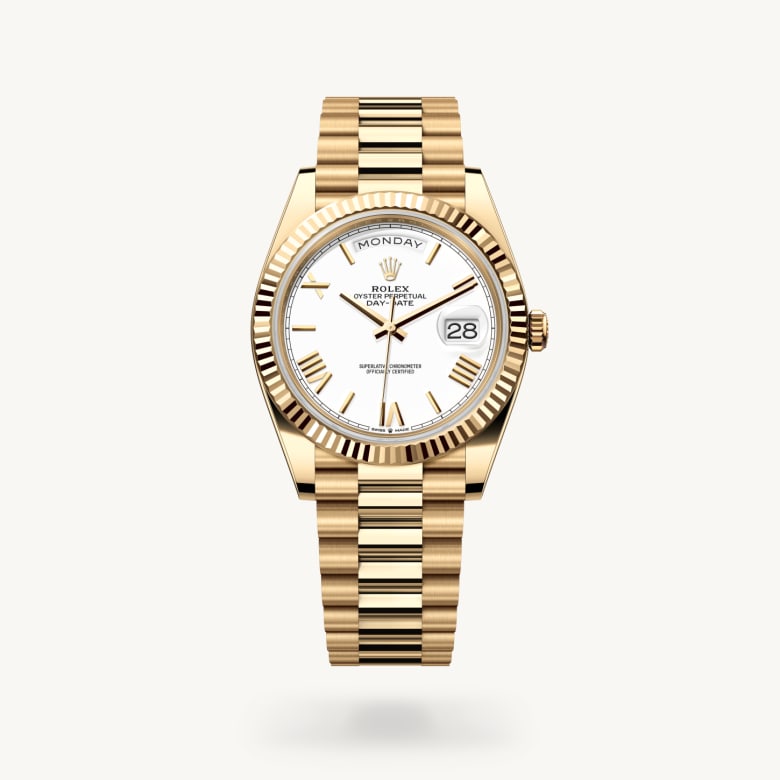 Rolex Day-Date腕錶18K黃金款，M228238-0042 - 寶鴻堂鐘表
