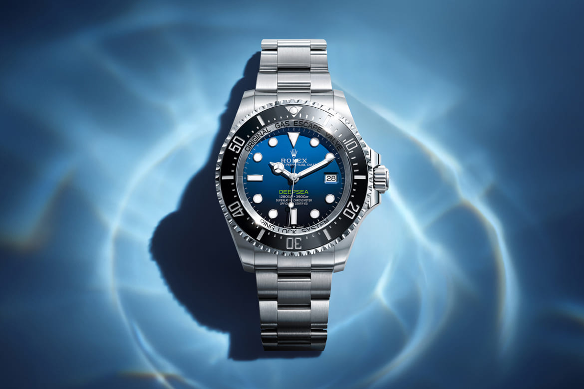 Rolex Deepsea腕錶18K黃金款，M136668LB-0001 - 寶鴻堂鐘表