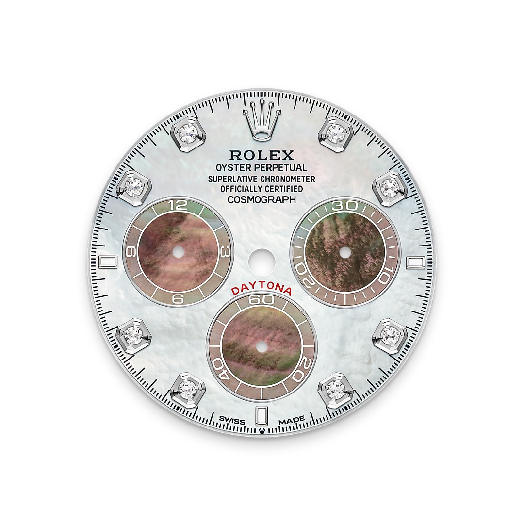 Rolex Cosmograph Daytona腕錶鑽石及白色黃金款，M126589RBR-0001 - 寶鴻堂鐘表